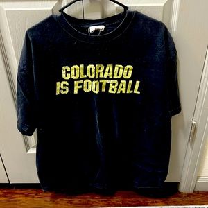 Colorado Buffaloes nike Football t shirt